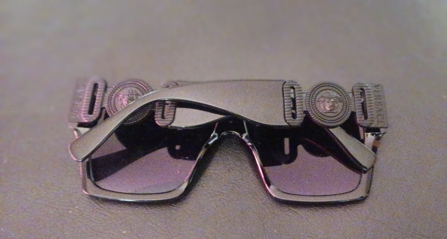Versace Medusa black sunglasses