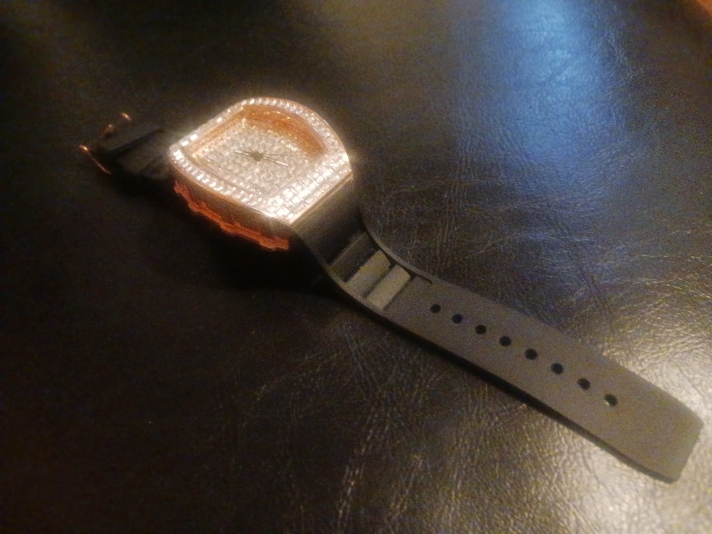 Copper Crystal watch