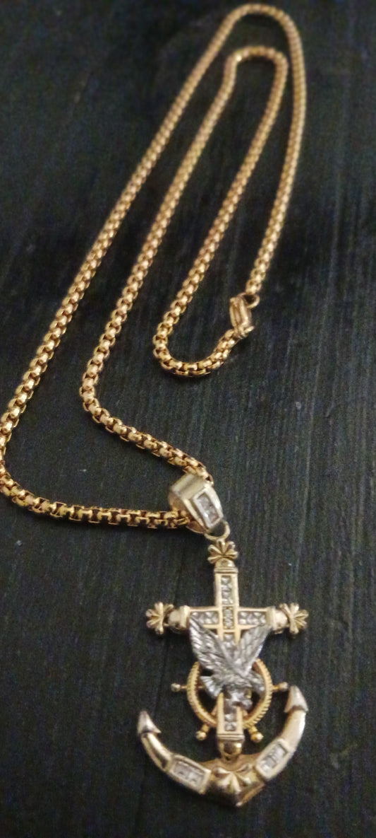 Gold plated Pendent