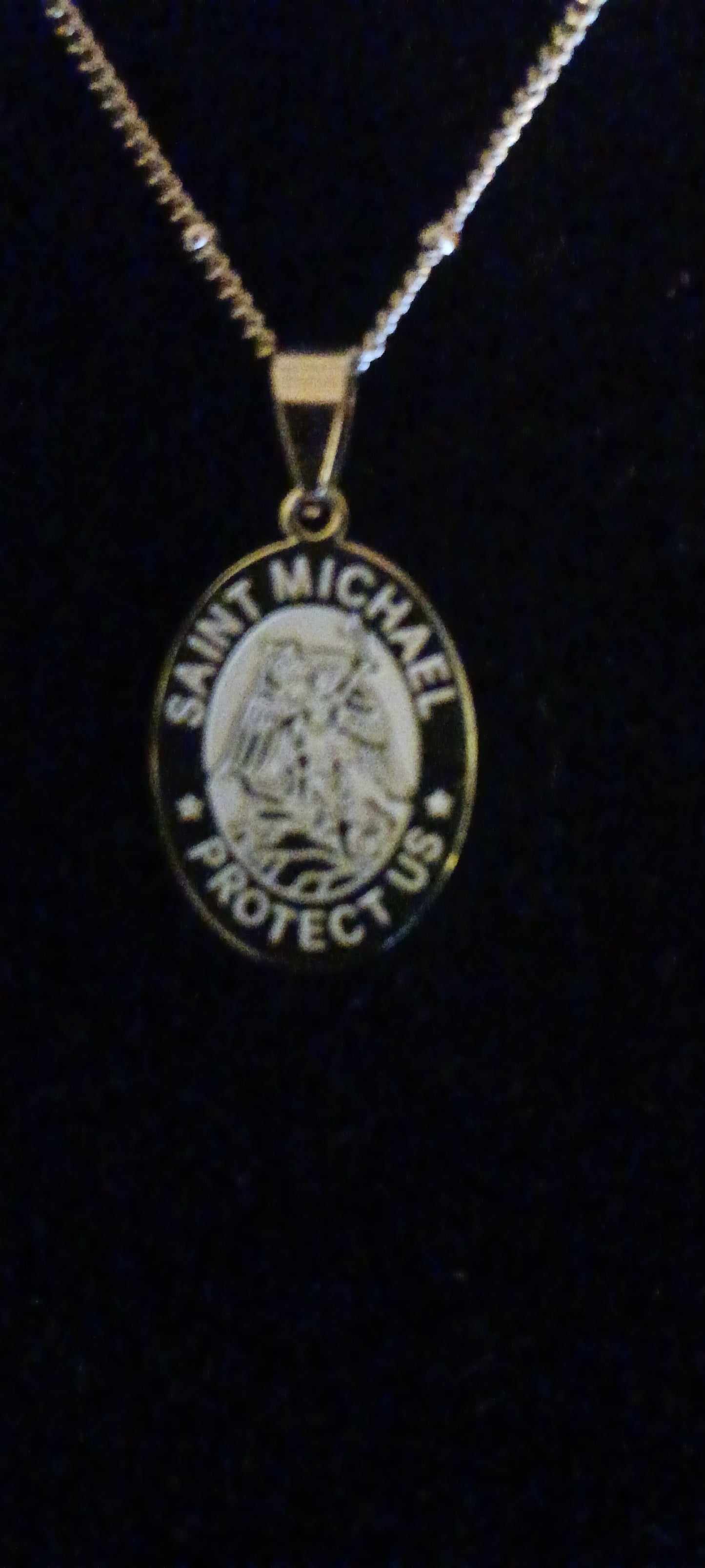 St Michael's protect us Necklace