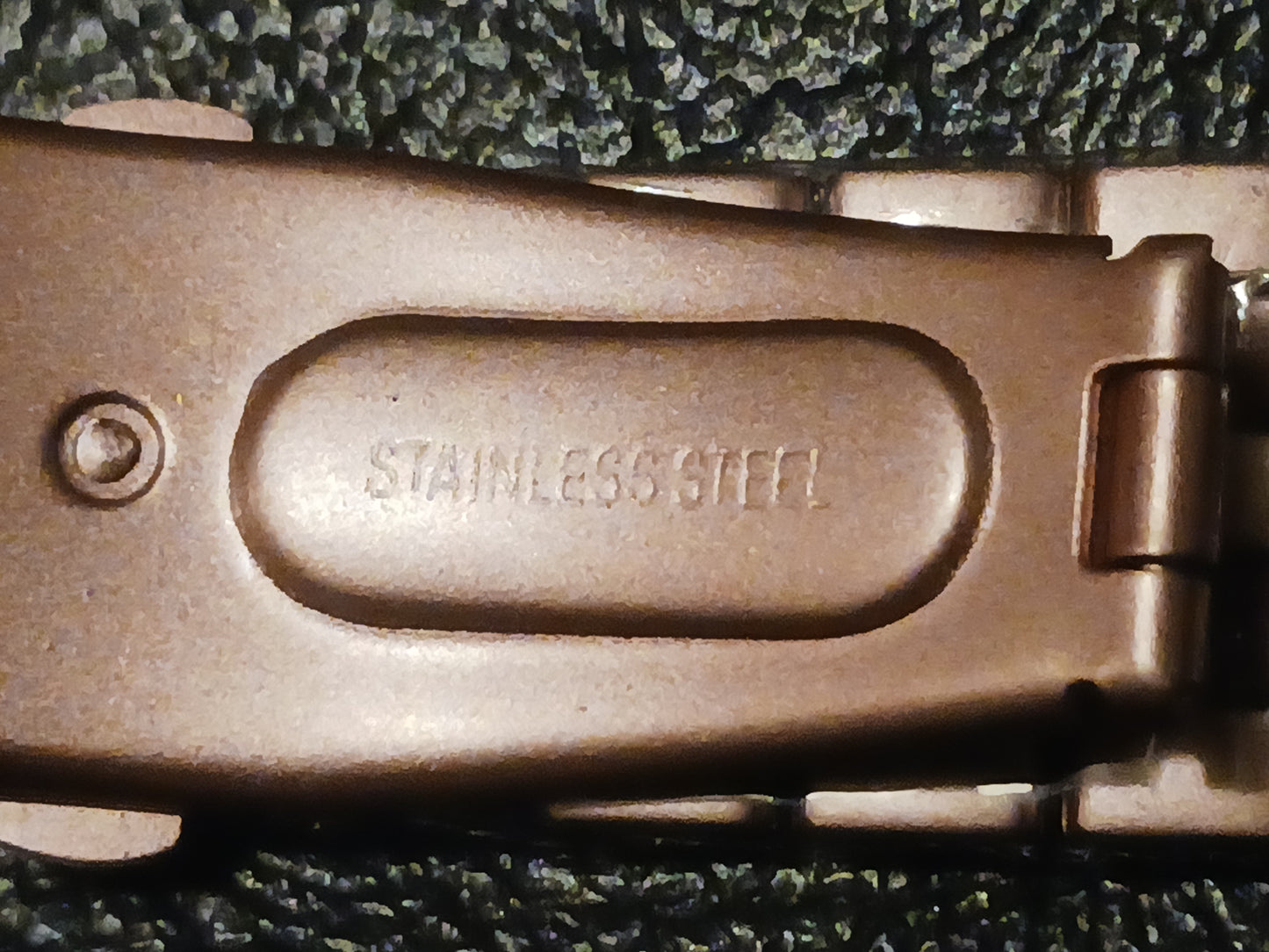 Plated Rosegold Iced Out Apple watch band