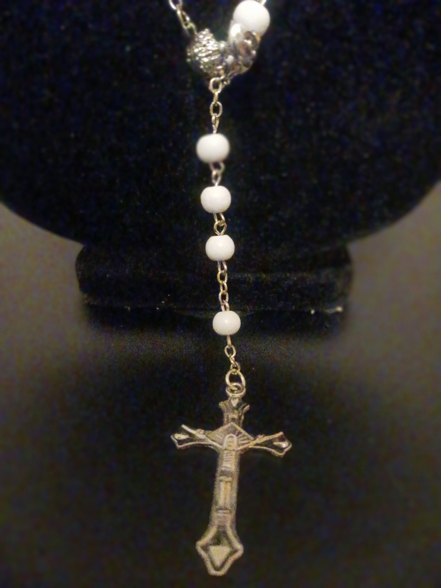 White Rosary