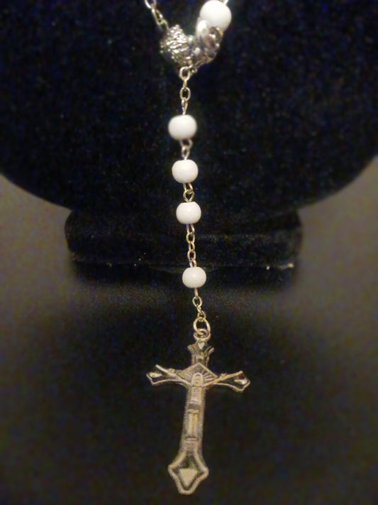 White Rosary