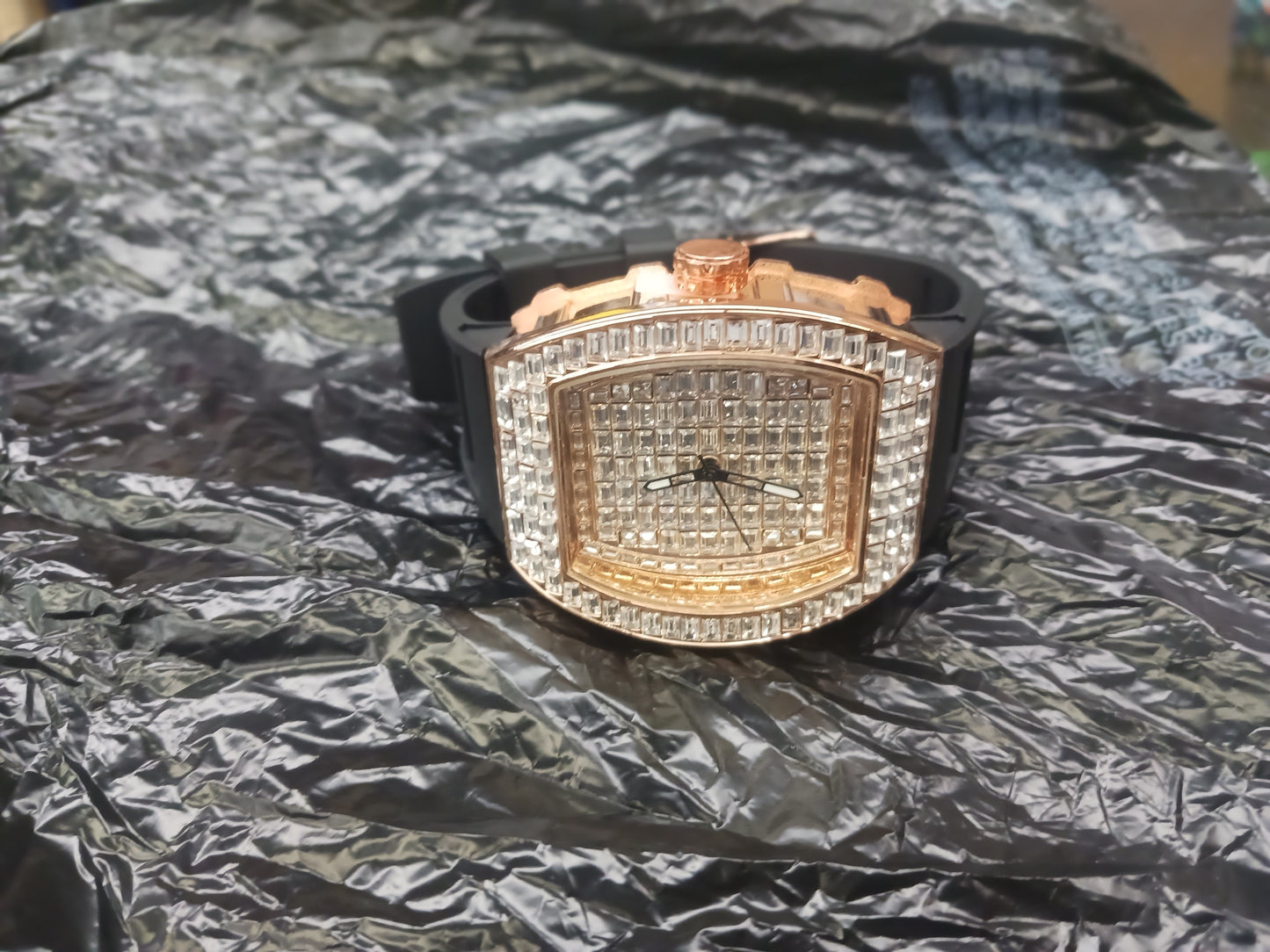 Copper Crystal watch