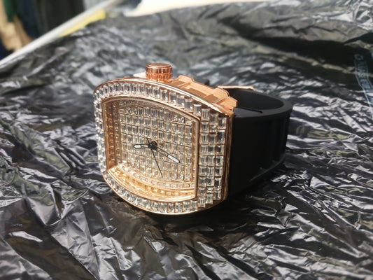 Copper Crystal watch